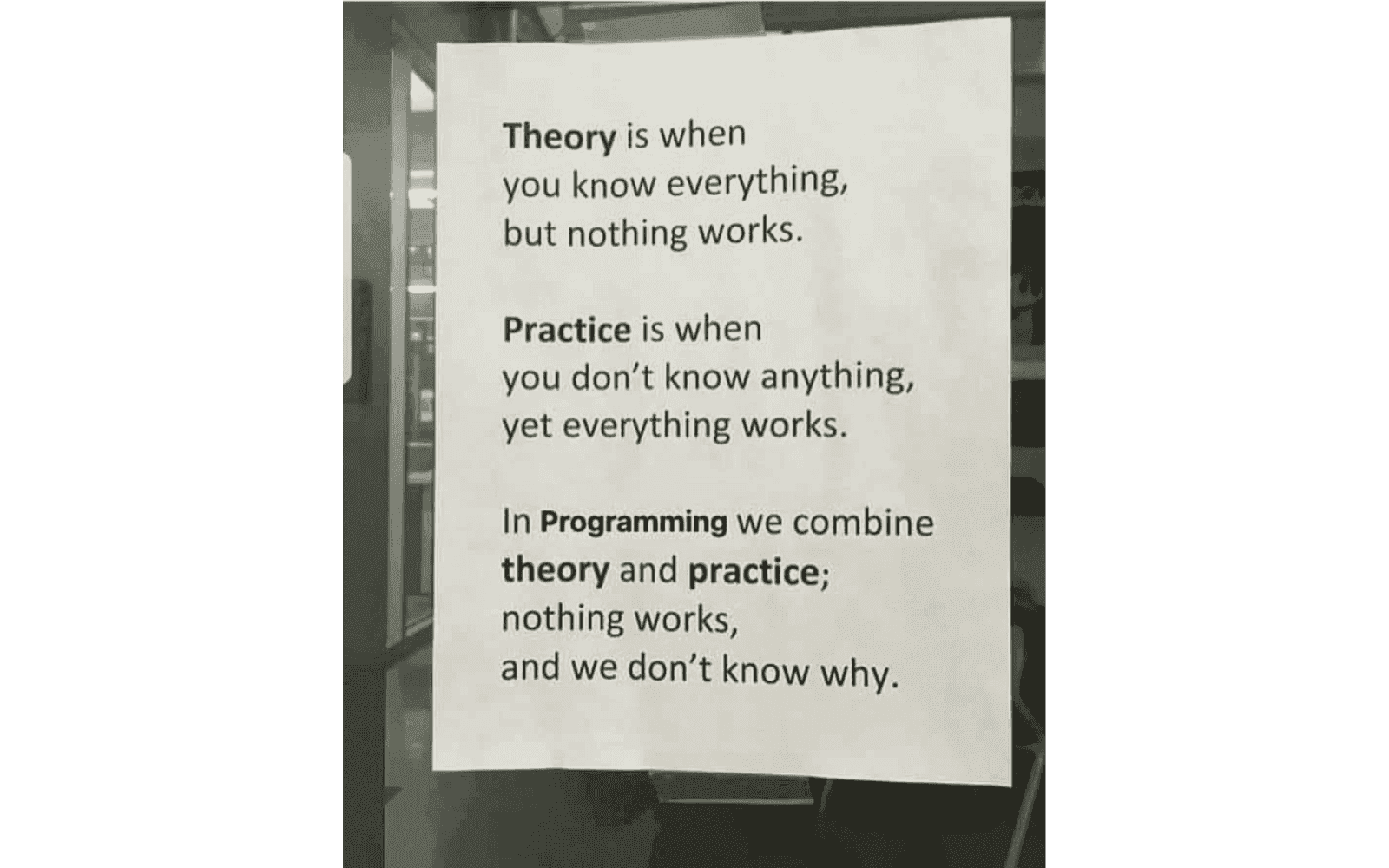 The journey from theory to practice in software engineering - part 2